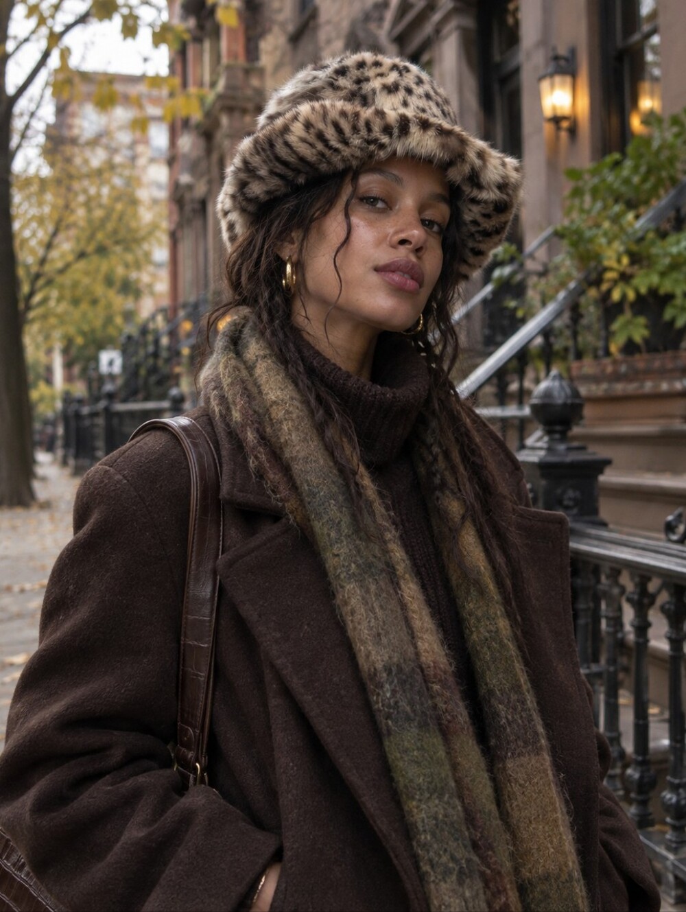 Vintage Laflamme Fourrures Spotted Fur Hat – Statement Hat